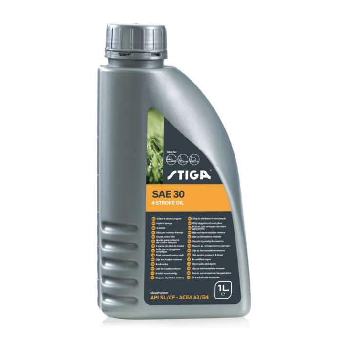 Stiga 4 Stroke SAE 30 Engine Oil 1L