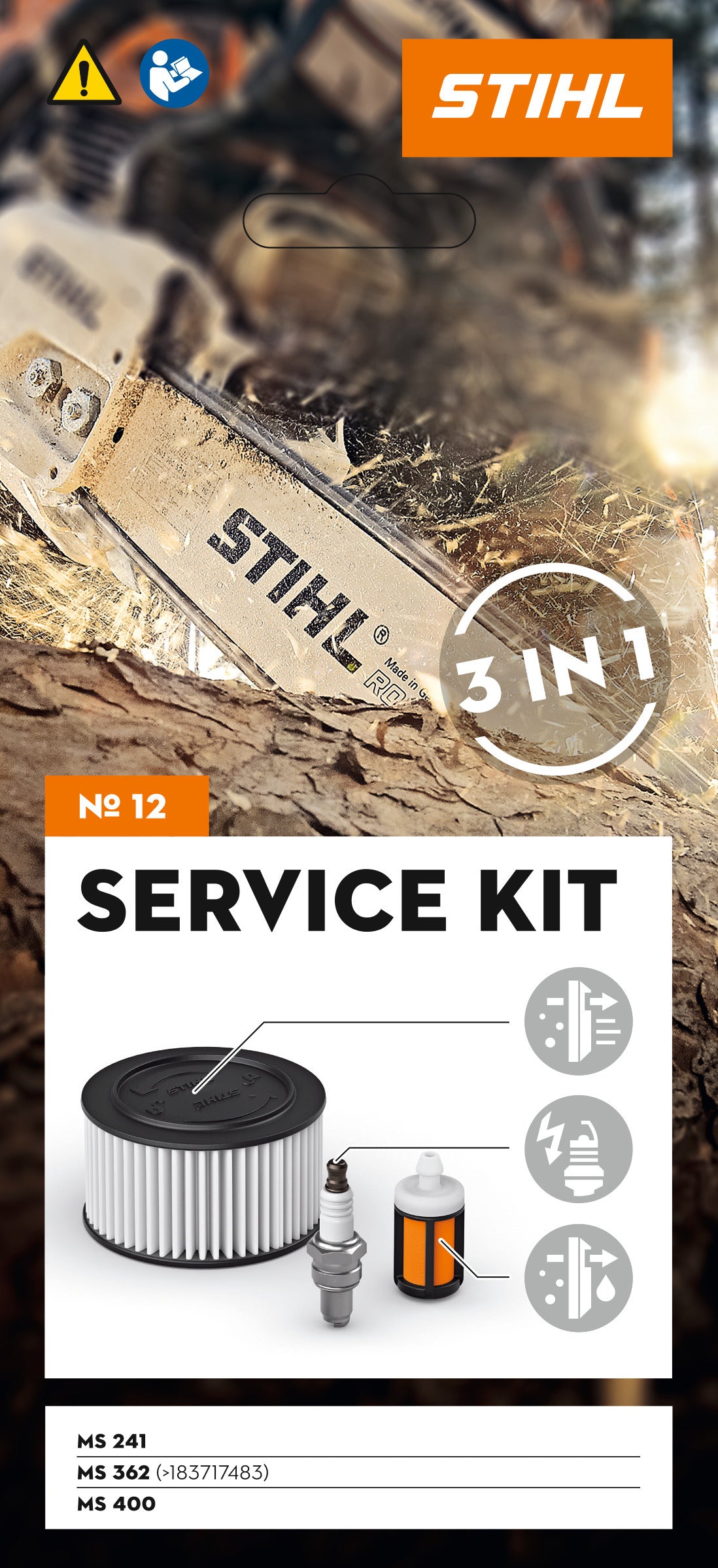 STIHL Service Kit 12: MS 362/400 1140-007-4102