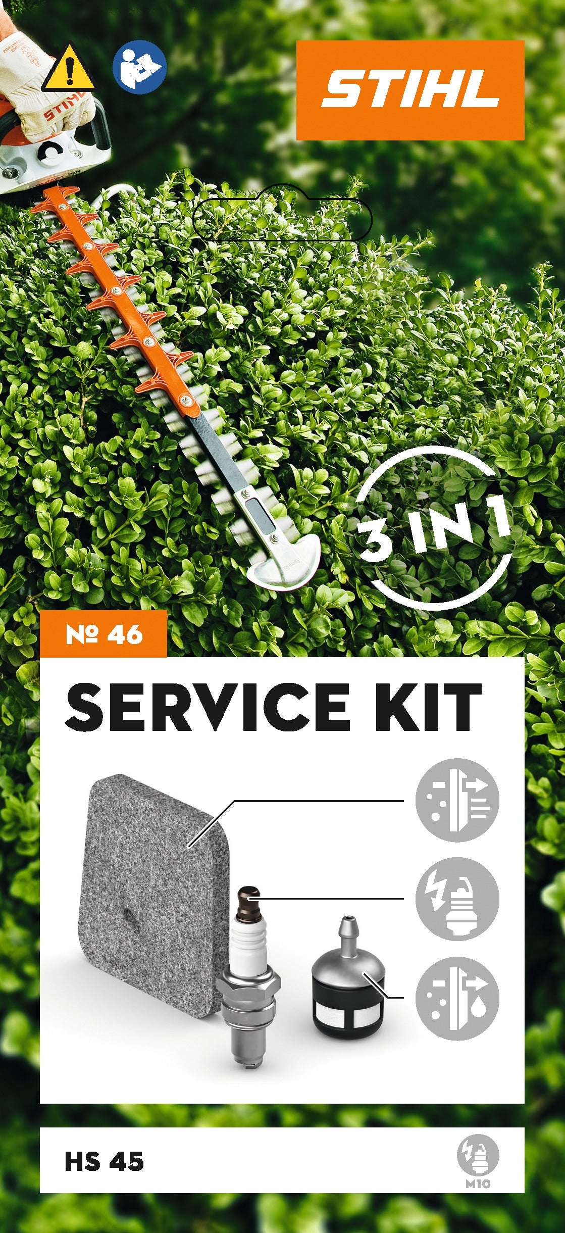 STIHL Service Kit 46: HS 45 4140-007-4102
