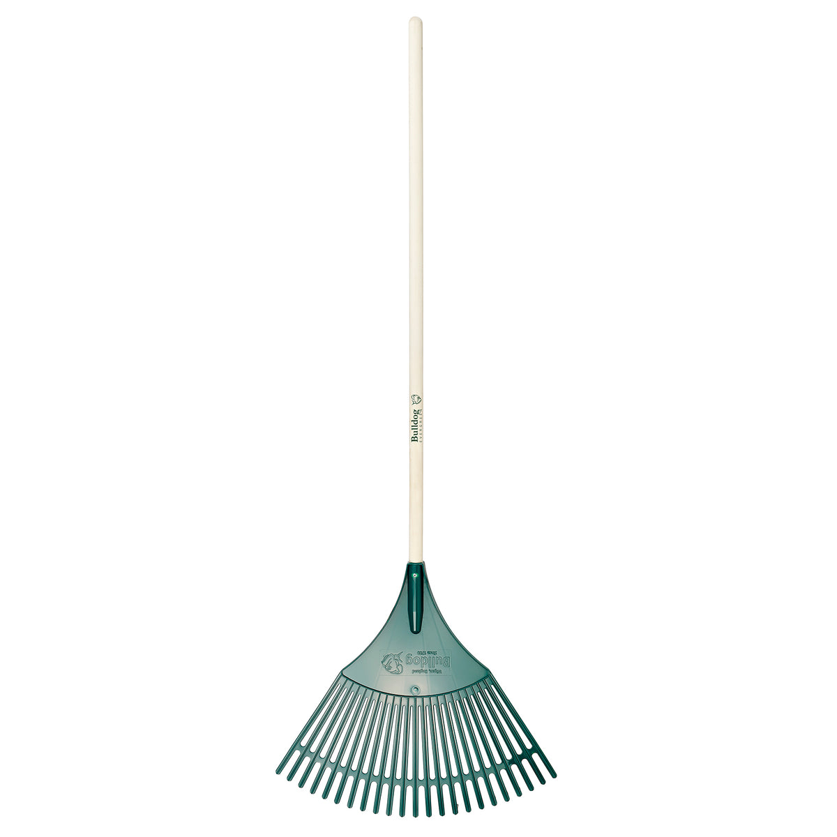 Bulldog Plastic Leaf Rake with 48" Ash Handle
