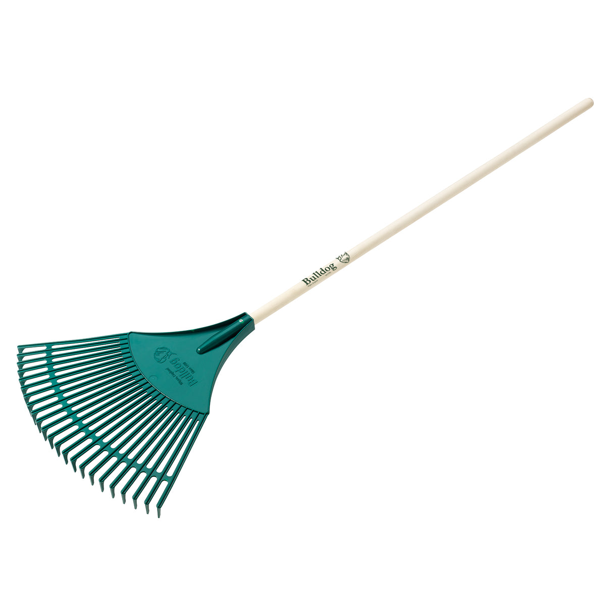 Bulldog Plastic Leaf Rake with 48" Ash Handle
