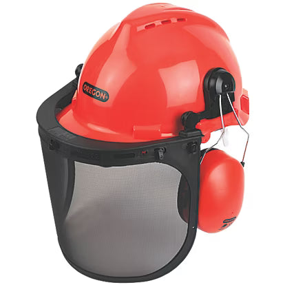Oregon Forestry Helmet With Ear Defenders & Visor