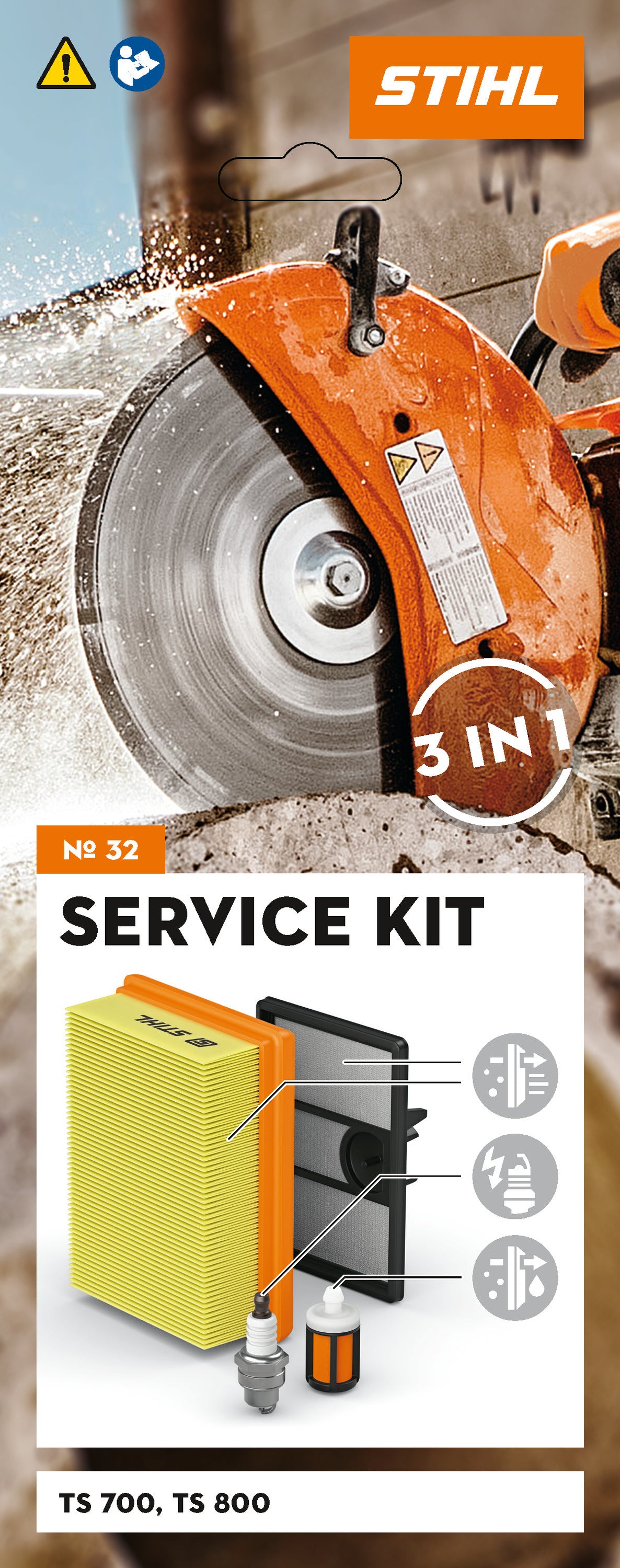 STIHL Service Kit 32: TS 700/800 4224-007-4100